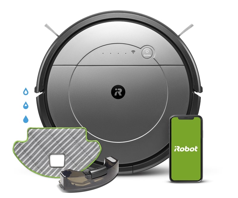 Робот-пылесос моющий iRobot Roomba Combo (R113840) - Фото 1