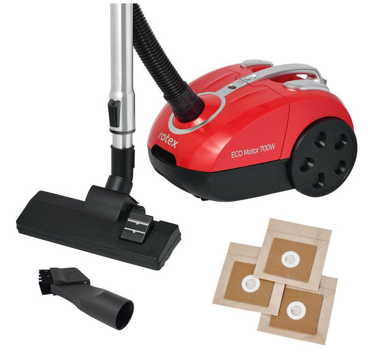 Пылесос для сухой уборки с мешком Rotex RVB18-E EcoRed - Фото 1