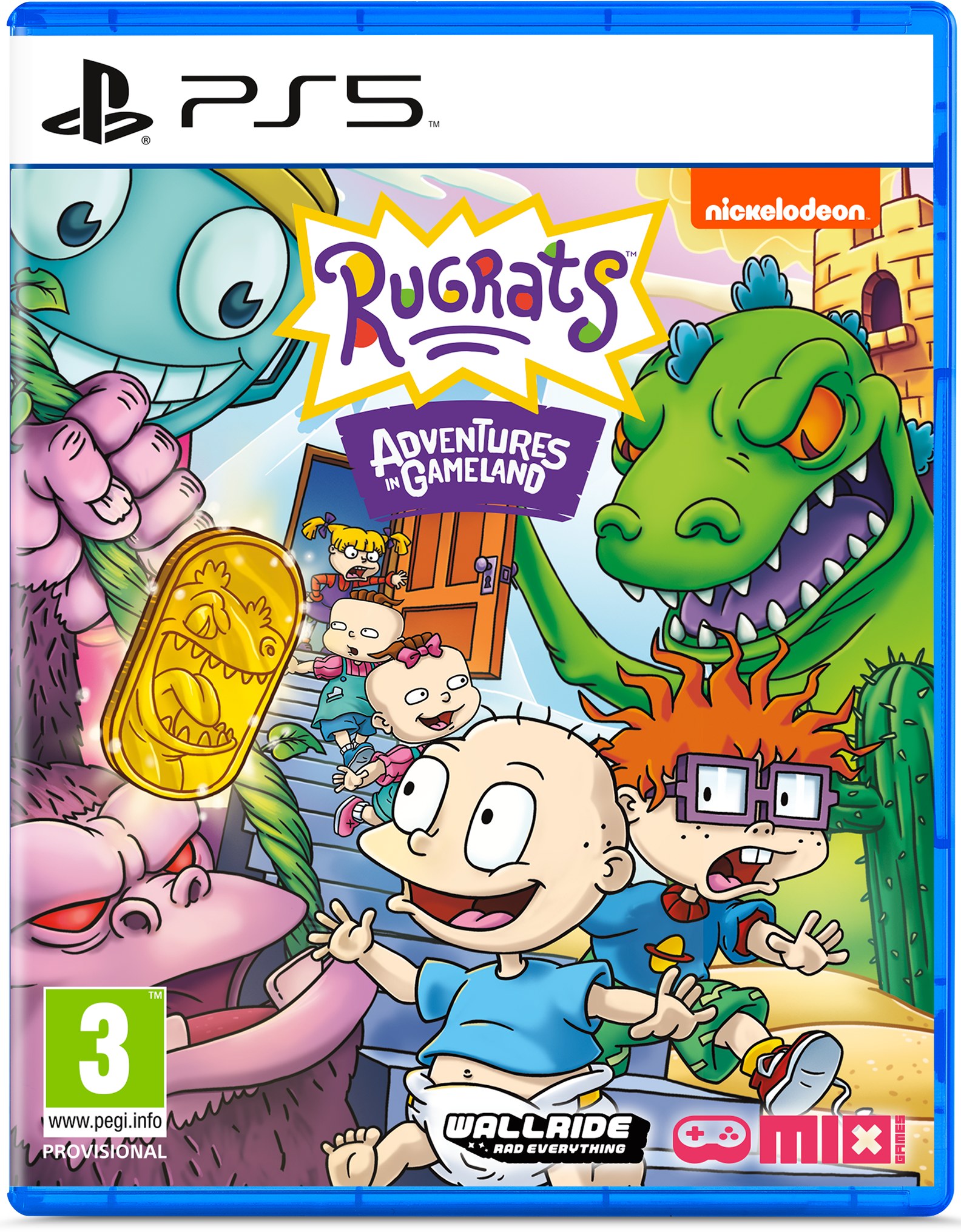 Игровой диск PS5 Rugrats: Adventures in Gameland - Фото 1