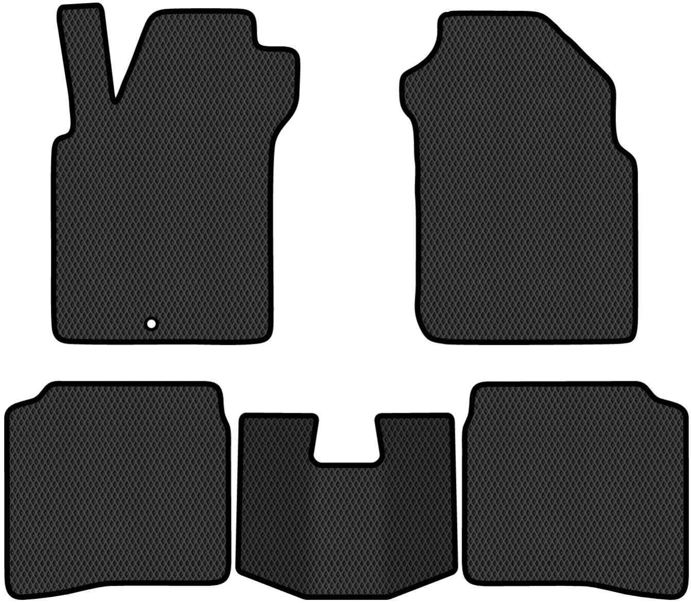 EVA килимки в салон авто EVAtech для SM5 (A32) Renault Samsung Motors 1998-2005 1 покоління Sedan EU (RS22950CV5RBB) - Фото 1