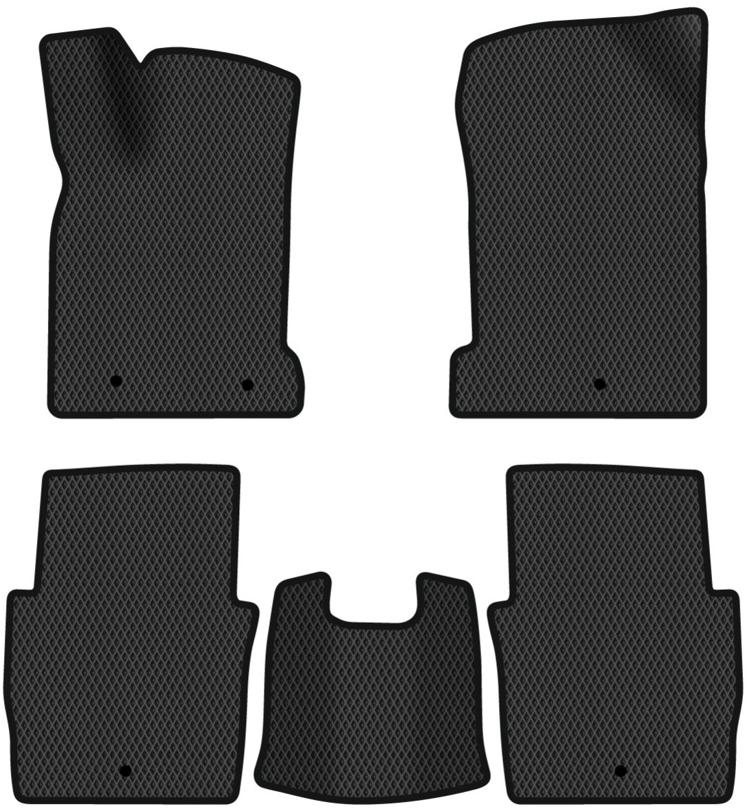 EVA килимки в салон авто EVAtech для SM7 (L47) Renault Samsung Motors 2011-2019 2 покоління Sedan EU (RS44001CD5RN5RBB) - Фото 1