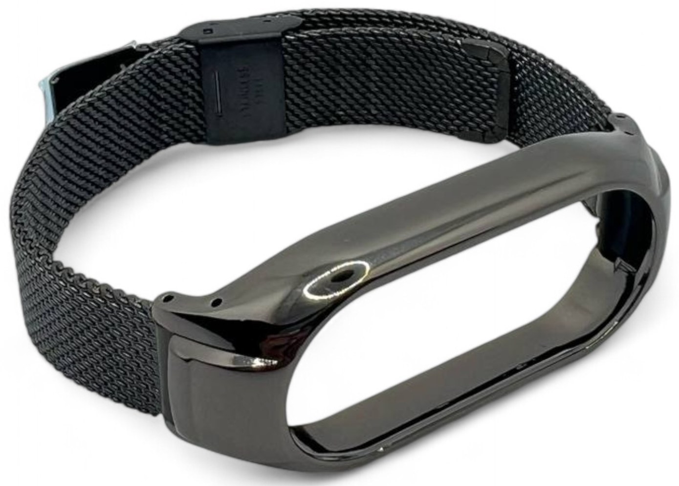 Ремешок для фитнес-браслета BeCover Metal for Xiaomi Mi Smart Band 9 Black (711978) - Фото 1
