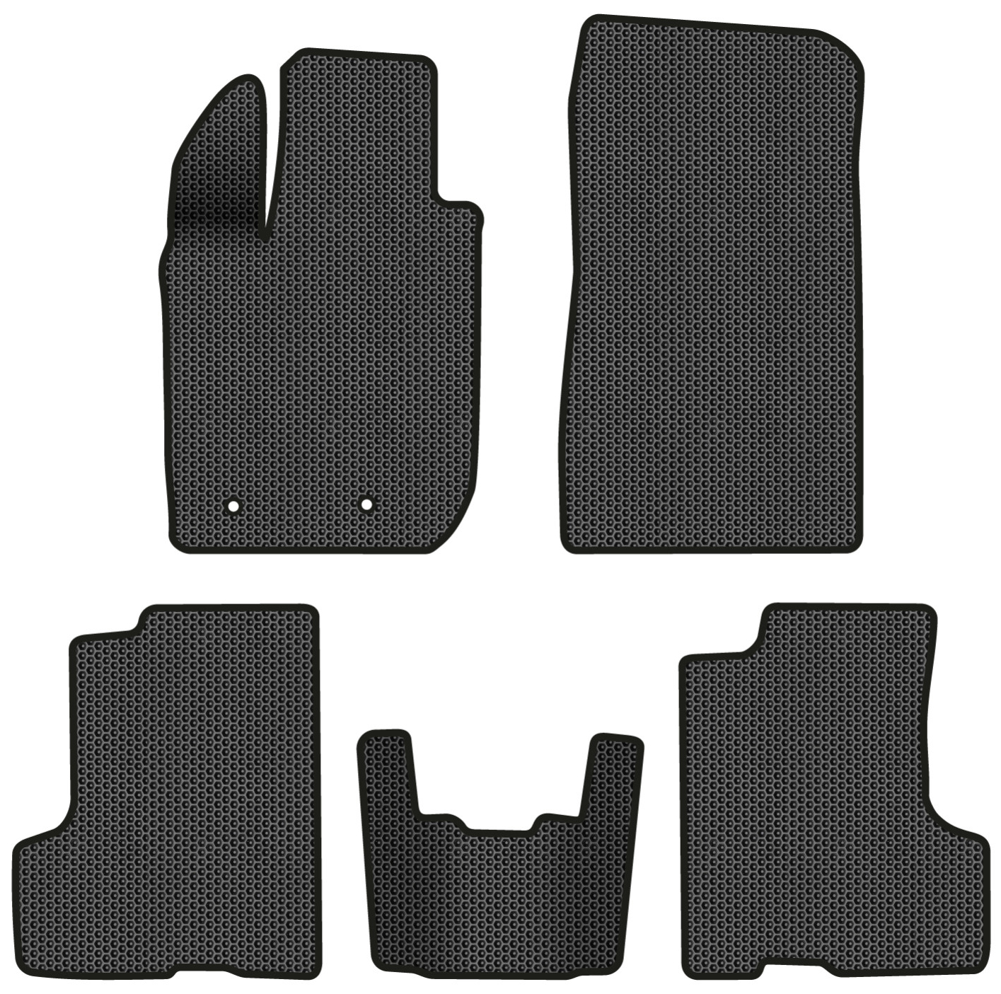 EVA килимки в салон авто EVAtech для Duster (HM) AT Renault 2018 2 покоління SUV EU RT11403C5RD2SBB - Фото 1