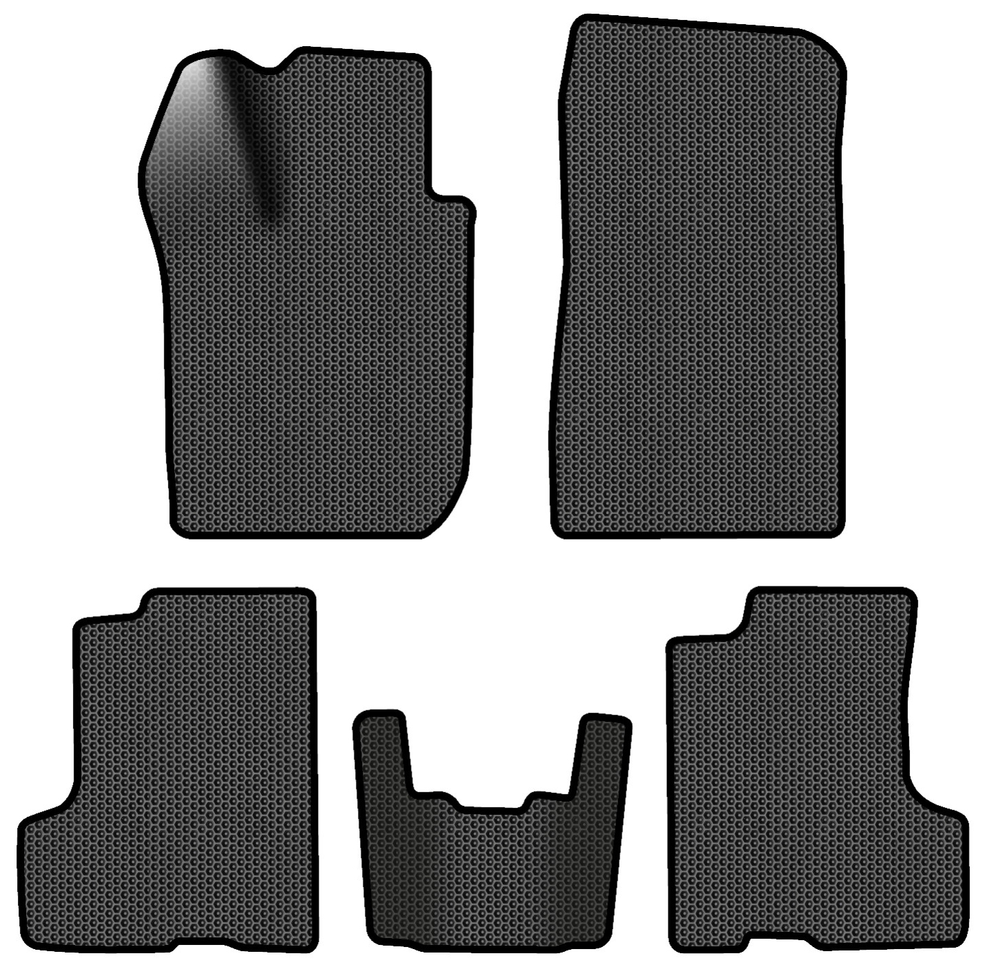 EVA килимки в салон авто EVAtech для Duster (HM) AT Renault 2018 2 покоління SUV EU RT11403CD5SBB - Фото 1