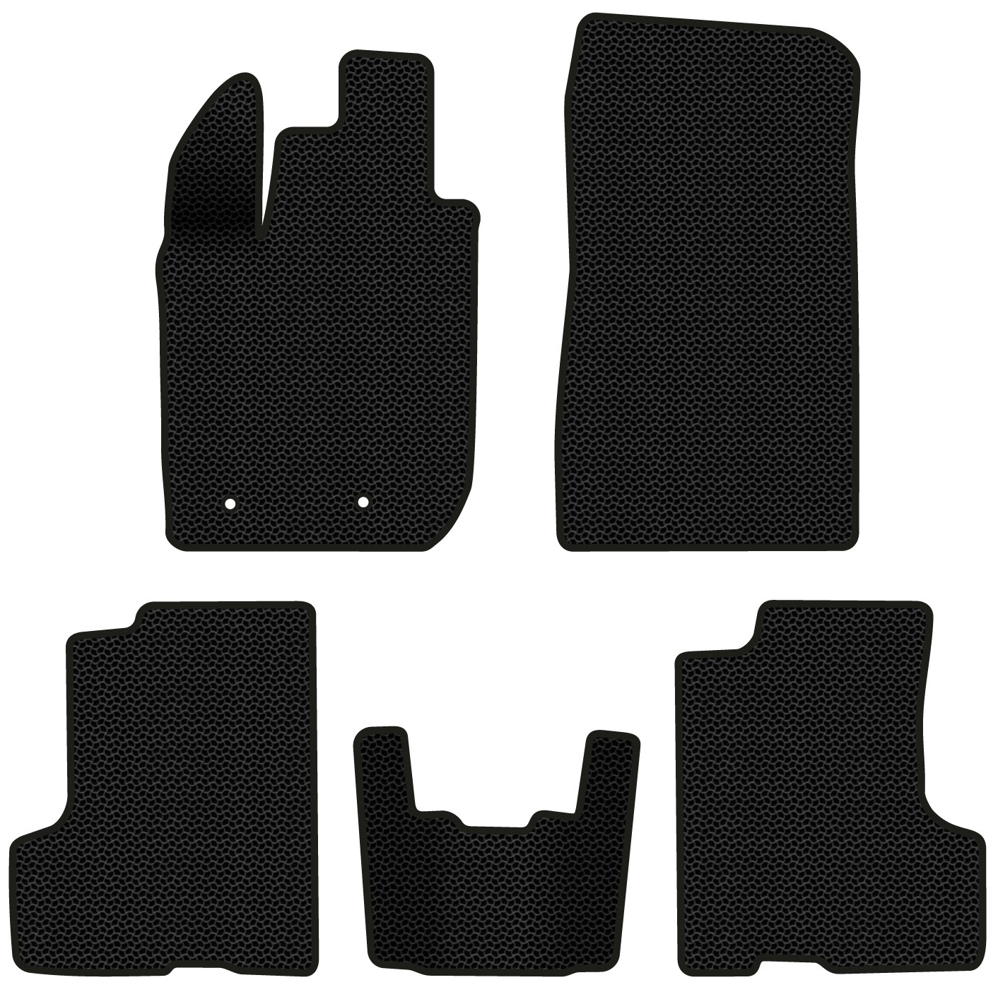 EVA килимки в салон авто EVAtech для Duster (HM) MT Renault 2018 2 покоління SUV EU RT13505C5RD2KBB - Фото 1