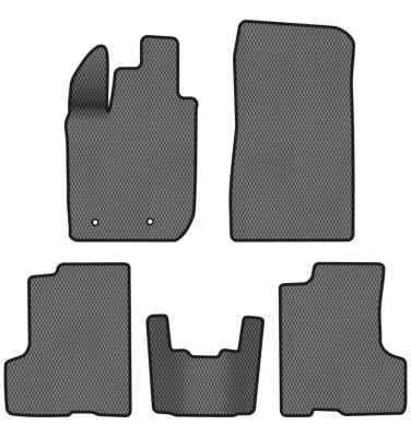 EVA килимки в салон авто EVAtech для Duster (HM) MT Renault 2018 2 покоління SUV EU RT13505C5RD2RGB - Фото 1