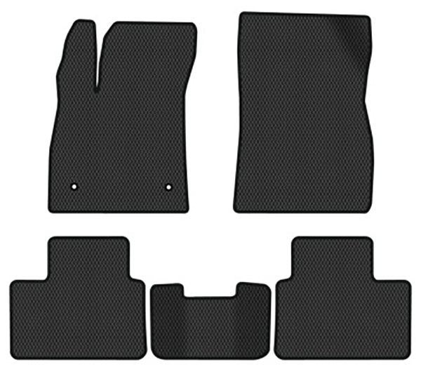 EVA килимки в салон авто EVAtech для Talisman (ZEN) AT Renault 2015 1 покоління Combi EU (RT13668C5RD2RBB) - Фото 1