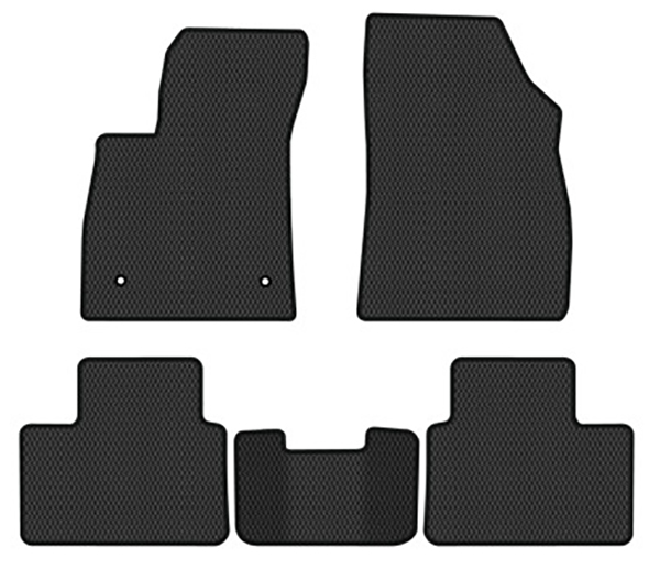 EVA килимки в салон авто EVAtech для Talisman (ZEN) AT Renault 2015 1 покоління Combi EU (RT13668CG5RD2RBB) - Фото 1