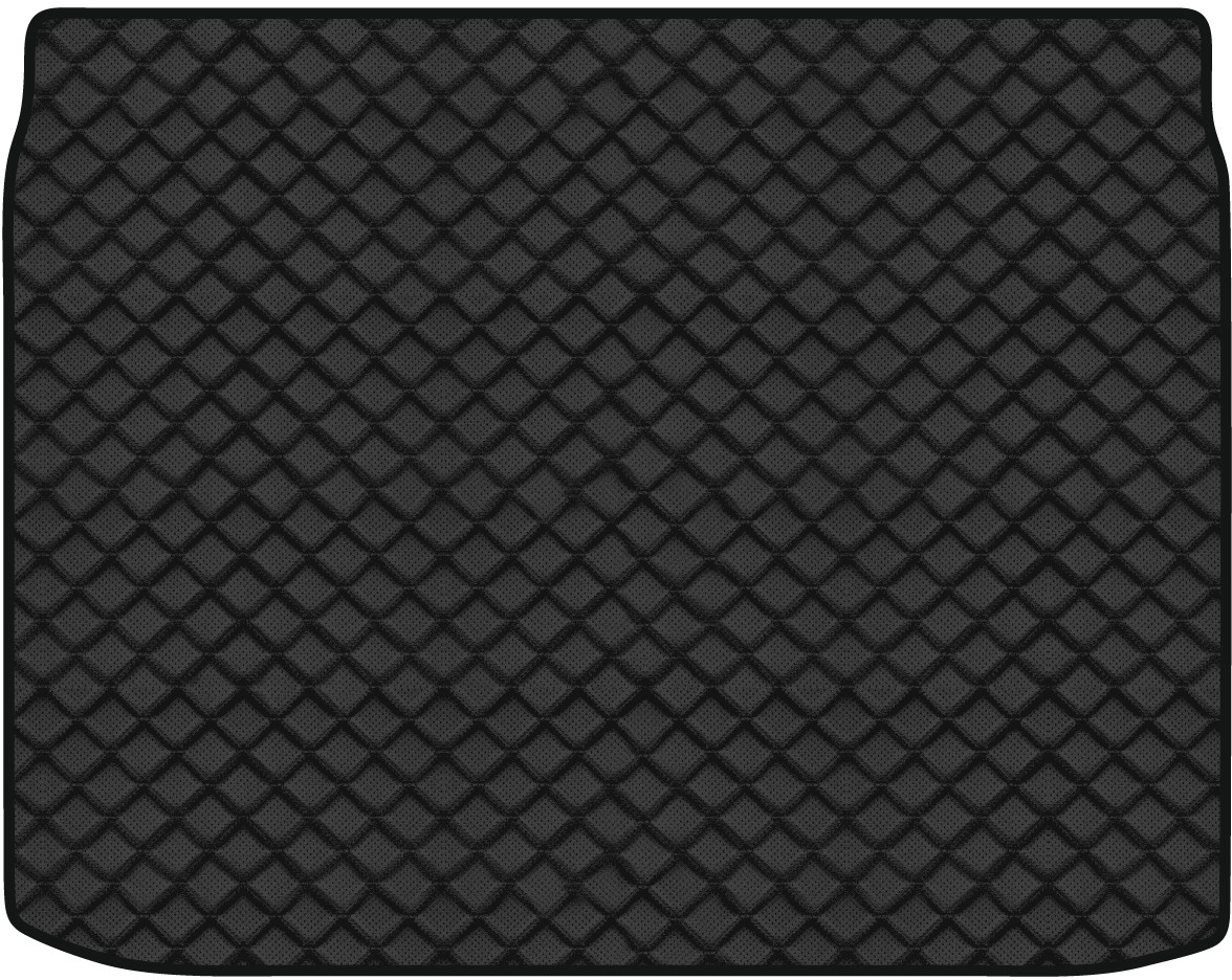 Килимок з екошкіри в багажник авто EVAtech ECO для Kadjar Renault 2015 1 покоління SUV EU RT2874B1BBB - Фото 1