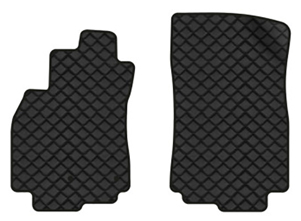 Килимки з екошкіри в салон авто передні EVAtech для Megane (III) 5-doors MT Renault 2008-2016 3 покоління Htb EU RT32111ABV2RN2BBB - Фото 1