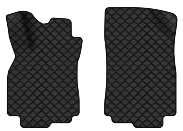 Килимки з екошкіри в салон авто передні EVAtech для Megane (III) 3-doors AT Renault 2008-2016 3 покоління Htb EU RT33124ADV2RN2BBB - Фото 1