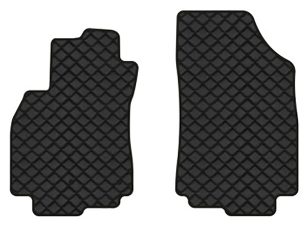 Килимки з екошкіри в салон авто передні EVAtech для Megane (III) 3-doors AT Renault 2008-2016 3 покоління Htb EU RT33124AGV2RN2BBB - Фото 1