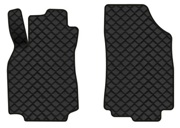 Килимки з екошкіри в салон авто передні EVAtech для Megane (III) 3-doors AT Renault 2008-2016 3 покоління Htb EU RT33124AVZ2RN2BBB - Фото 1
