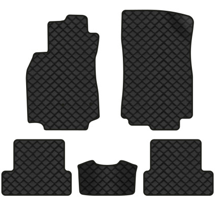 Килимки з екошкіри в салон авто EVAtech ECO для Megane (III) 3-doors AT Renault 2008-2016 3 покоління Htb EU RT33124CBS5RN2BBB - Фото 1