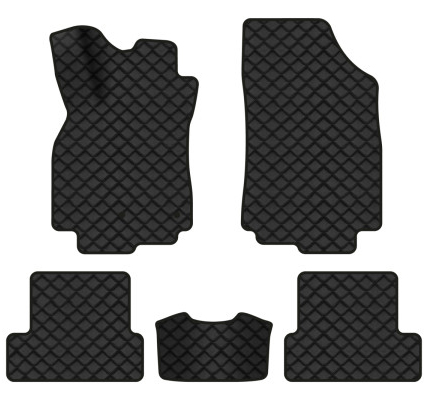 Килимки з екошкіри в салон авто EVAtech ECO для Megane (III) 3-doors AT Renault 2008-2016 3 покоління Htb EU RT33124CEV5RN2BBB - Фото 1