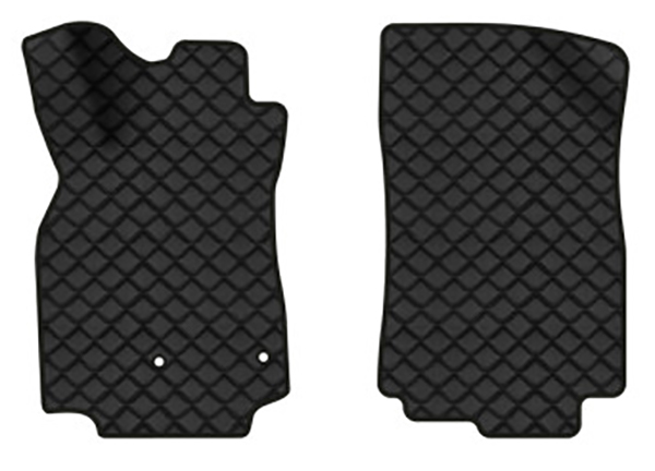 Килимки з екошкіри в салон авто передні EVAtech для Megane (III) 3-doors AT Renault 2008-2016 3 покоління Htb EU RT33135ADZ2AV2BBB - Фото 1