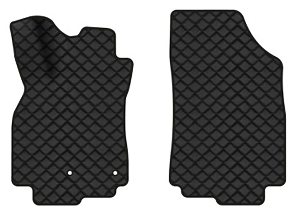 Килимки з екошкіри в салон авто передні EVAtech для Megane (III) 3-doors AT Renault 2008-2016 3 покоління Htb EU RT33135AEV2AV2BBB - Фото 1