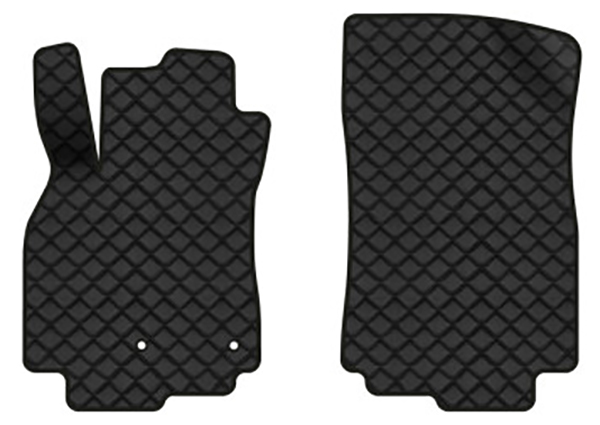 Килимки з екошкіри в салон авто передні EVAtech ECO для Megane (III) 3-doors AT Renault 2008-2016 3 покоління Htb EU RT33135ALV2AV2BBBECO - Фото 1
