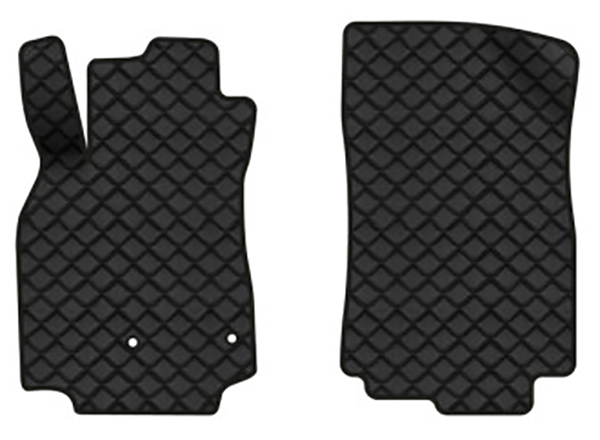 Килимки з екошкіри в салон авто передні EVAtech ECO для Megane (III) 3-doors AT Renault 2008-2016 3 покоління Htb EU RT33135ALZ2AV2BBB - Фото 1
