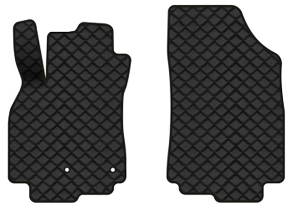 Килимки з екошкіри в салон авто передні EVAtech ECO для Megane (III) 3-doors AT Renault 2008-2016 3 покоління Htb EU RT33135AVV2AV2BBB - Фото 1