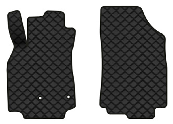 Коврики из экокожи в салон авто передние EVAtech ECO для Megane (III) 3-doors AT Renault 2008-2016 3 поколение Htb EU RT33135AVZ2AV2BBB - Фото 1