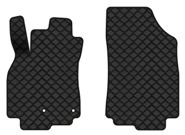 Килимки з екошкіри в салон авто передні EVAtech ECO для Megane (III) 3-doors MT Renault 2008-2016 3 покоління Htb EU RT3635AVV2AV2BBB - Фото 1