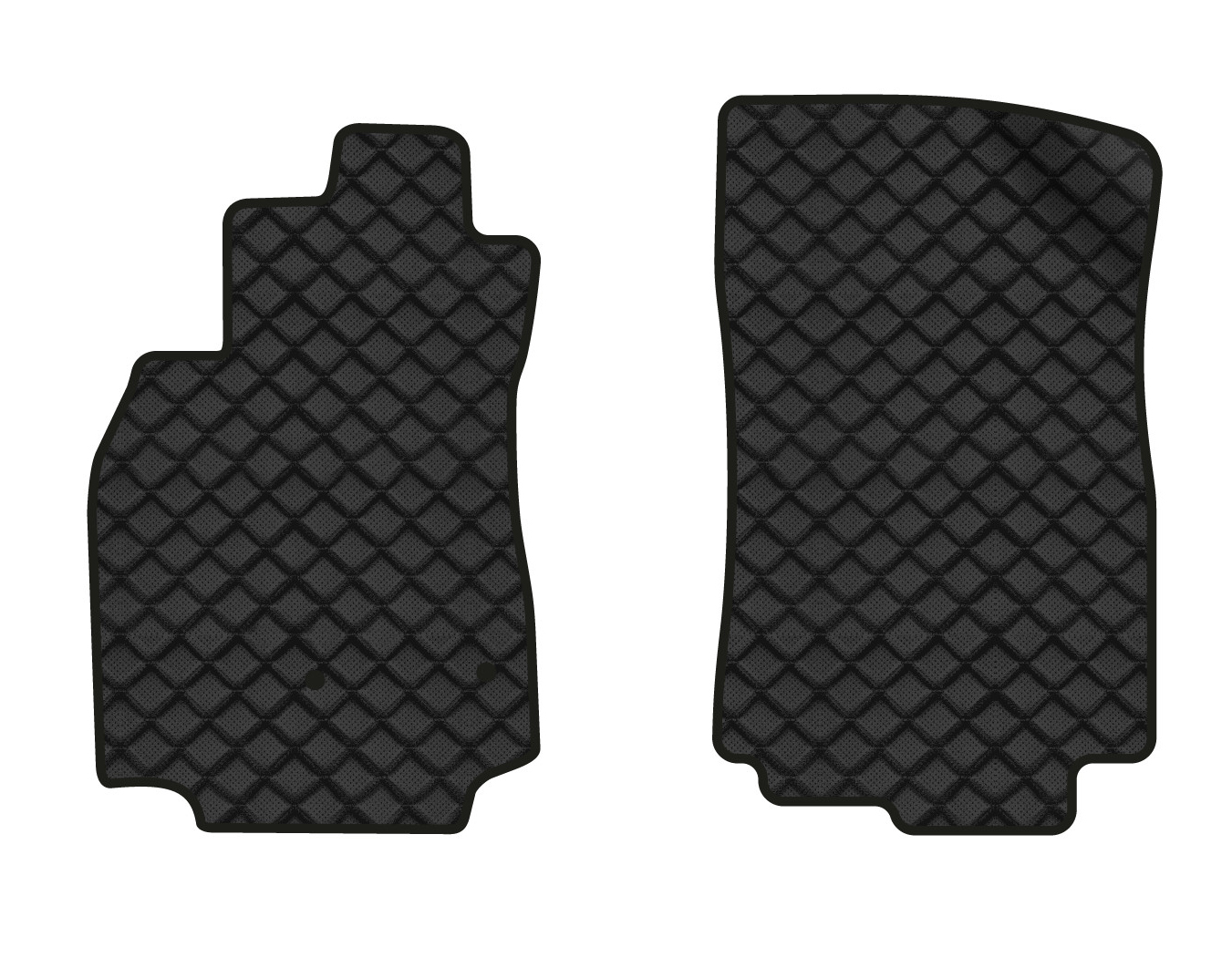 Килимки з екошкіри в салон авто передні EVAtech ECO для Megane (III) 3-doors MT Renault 2008-2016 3 покоління Htb EURT3636ABZ2RN2BBB - Фото 1