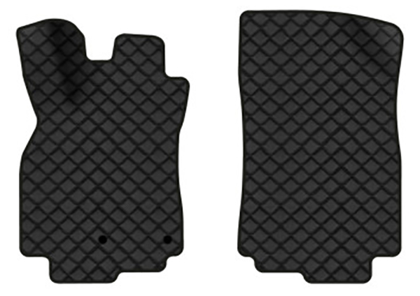 Коврики из экокожи в салон авто передние EVAtech ECO для Megane (III) 3-doors MT Renault 2008-2016 3 поколение Htb EU RT3636ADV2RN2BBB - Фото 1