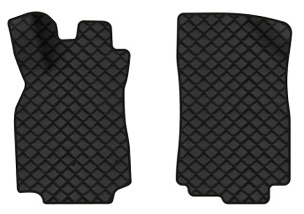 Килимки з екошкіри в салон авто передні EVAtech ECO для Megane (III) 3-doors MT Renault 2008-2016 3 покоління Htb EU RT3636ADZ2RN2BBB - Фото 1