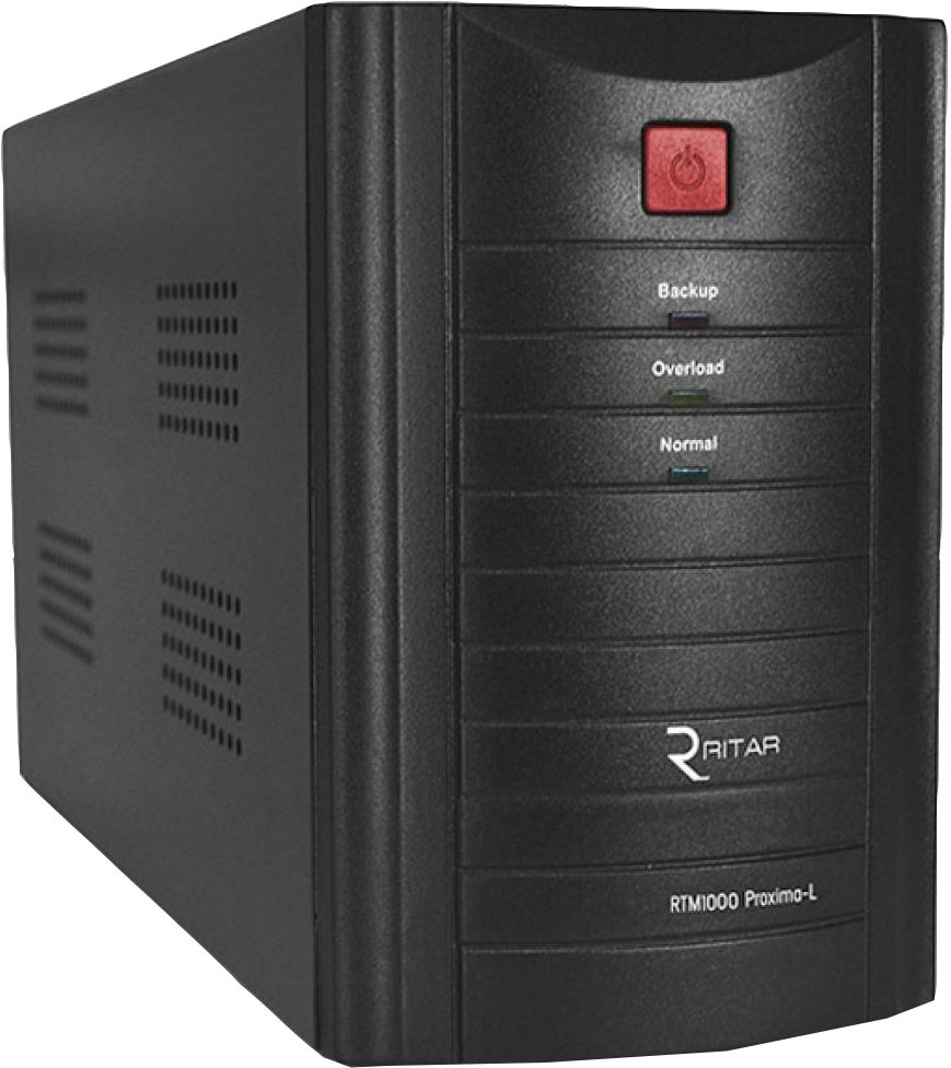 Источник бесперебойного питания Ritar RTM1000 (600W) Proxima-L (RTM1000L) - Фото 1