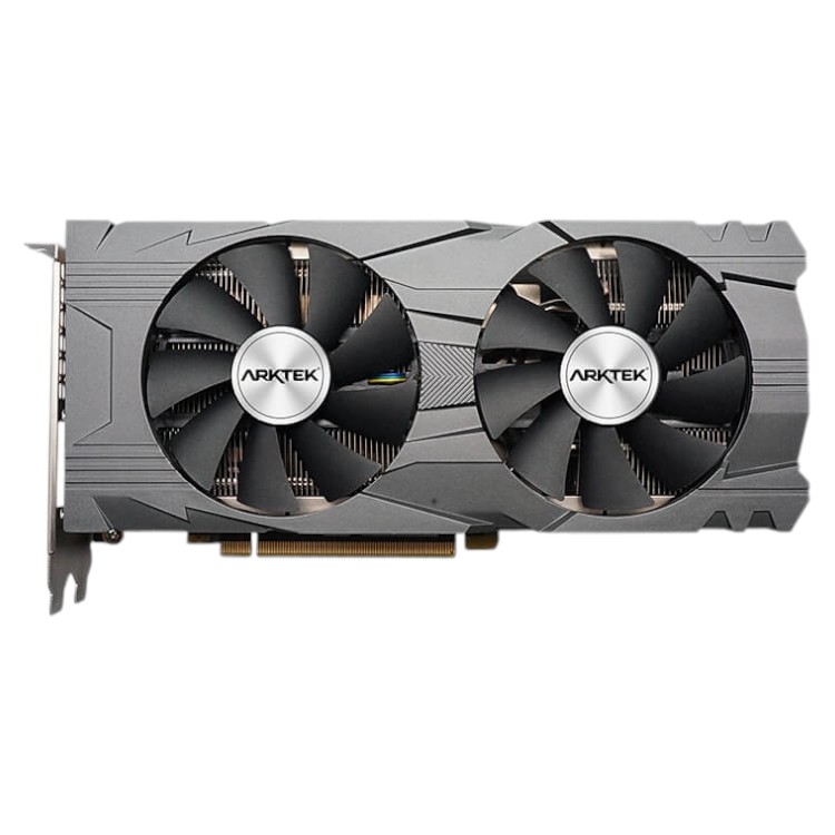 Відеокарта Arktek NVIDIA Geforce RTX2060 SUPER 8GB GDDR6 Full Size Dual Fan 256 Bit (AKN2060SD6S8GH1) - Фото 1