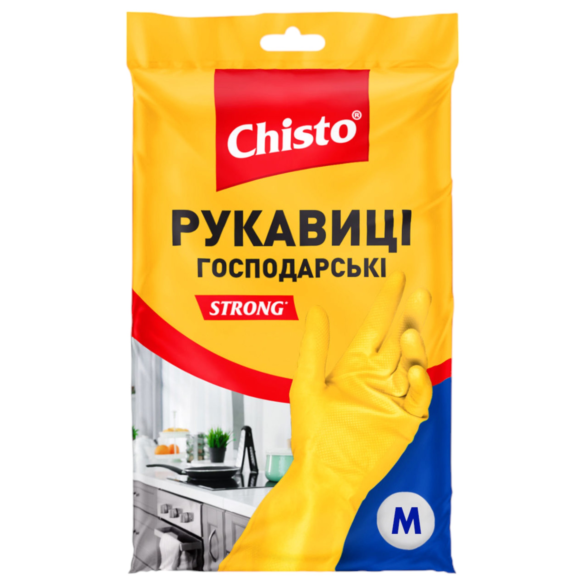 Перчатки латексные Chisto M (4820164153505) - Фото 1