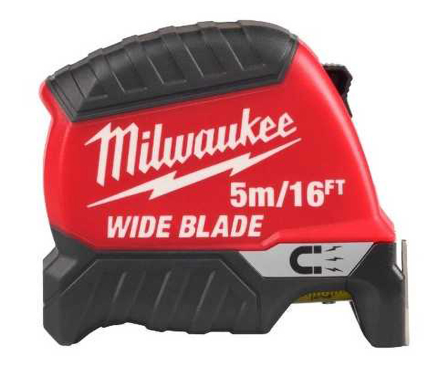 Рулетка Milwaukee WIDE BLADE MAGNETIC 5 м (4932499208) - Фото 1