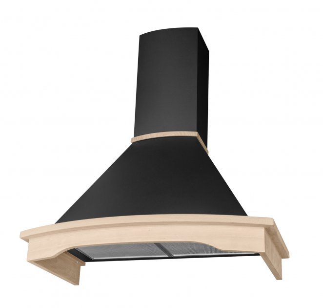 Вытяжка декоративная NORTBERG Rustic Black Matt 90 - Фото 1