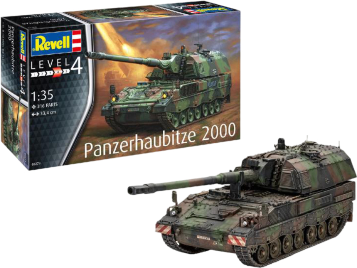 Набір для моделювання техніки Revell САУ PzH 2000 1:35 (RVL-03279) - Фото 1