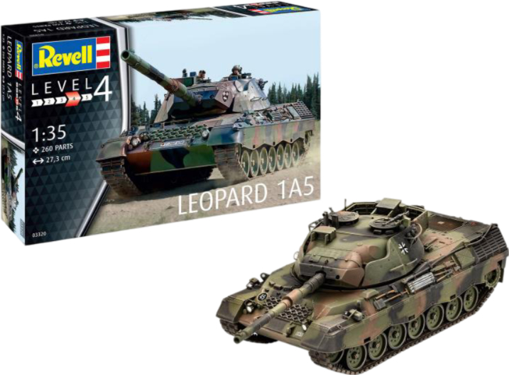 Набір для моделювання техніки Revell Танк Leopard 1A5 1:35 (RVL-03320) - Фото 1
