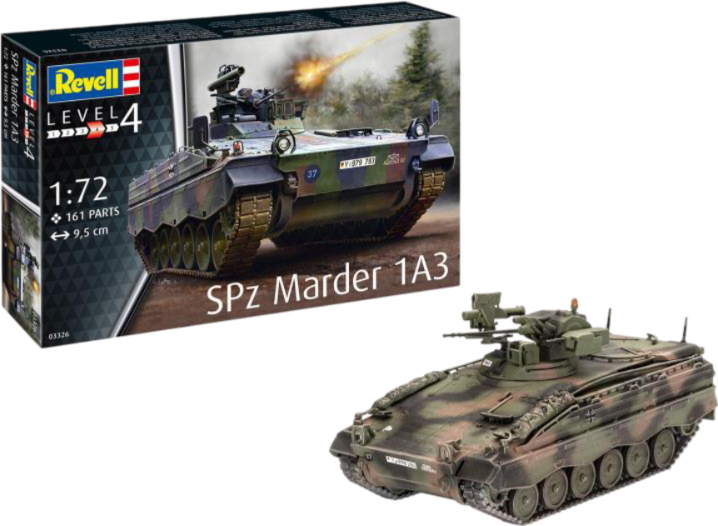 Набір для моделювання техніки Revell Танк Marder 1A3 1:72 (RVL-03326) - Фото 1