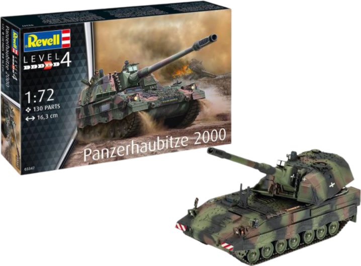 Набір для моделювання техніки Revell САУ Panzerhaubitze 2000 1:72 (RVL-03347) - Фото 1