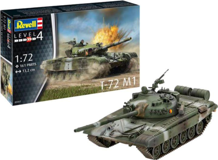 Набір для моделювання техніки Revell Танк Т-72 М1 1:72 (RVL-03357) - Фото 1