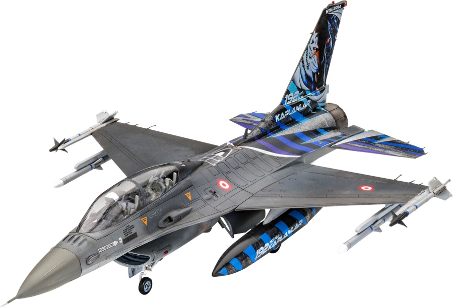 Набір для моделювання техніки Revell Літак F-16D Tigermeet 2014 рівень 4 1:72 (RVL-03844) - Фото 1