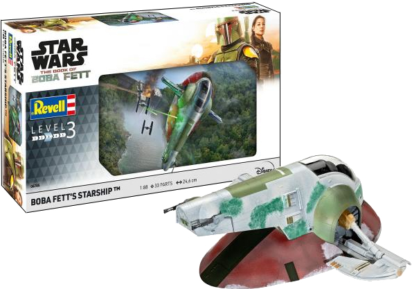 Набір для моделювання техніки Revell Зореліт Боби Фетта 1:88 (RVL-06785) - Фото 1