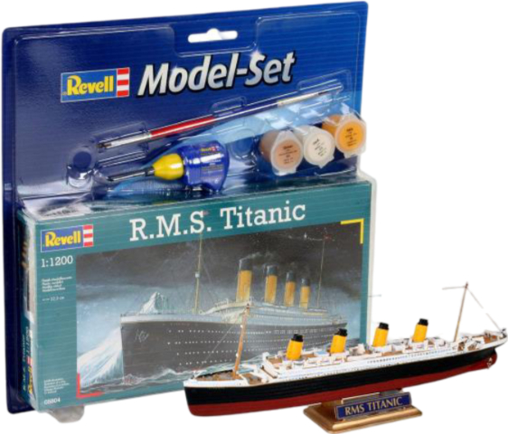 Набір для моделювання техніки Revell набір Корабель Титанік 1:1200 (RVL-65804) - Фото 1