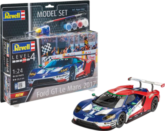 Набір для моделювання техніки Revell набір Автомобіль Ford GT - Le Mans 1:24 (RVL-67041) - Фото 1