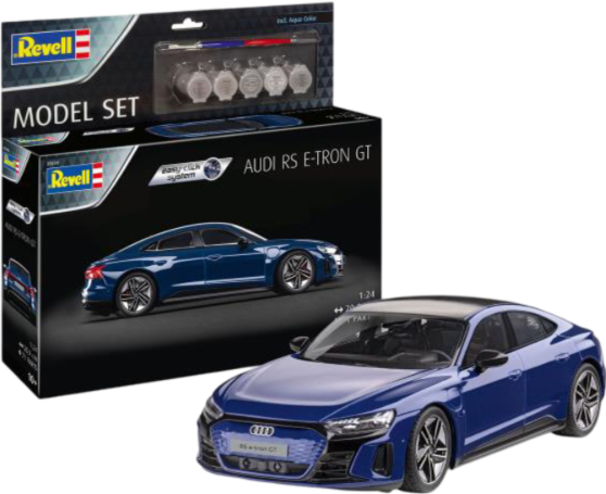 Набір для моделювання техніки Revell набір Автомобіль Audi e-tron GT 1:24 (RVL-67698) - Фото 1