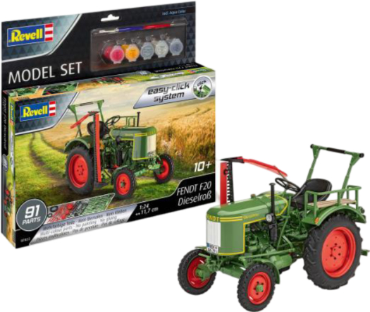 Набір для моделювання техніки Revell набір Трактор Fendt F20 Dieselro? 1:24 (RVL-67822) - Фото 1