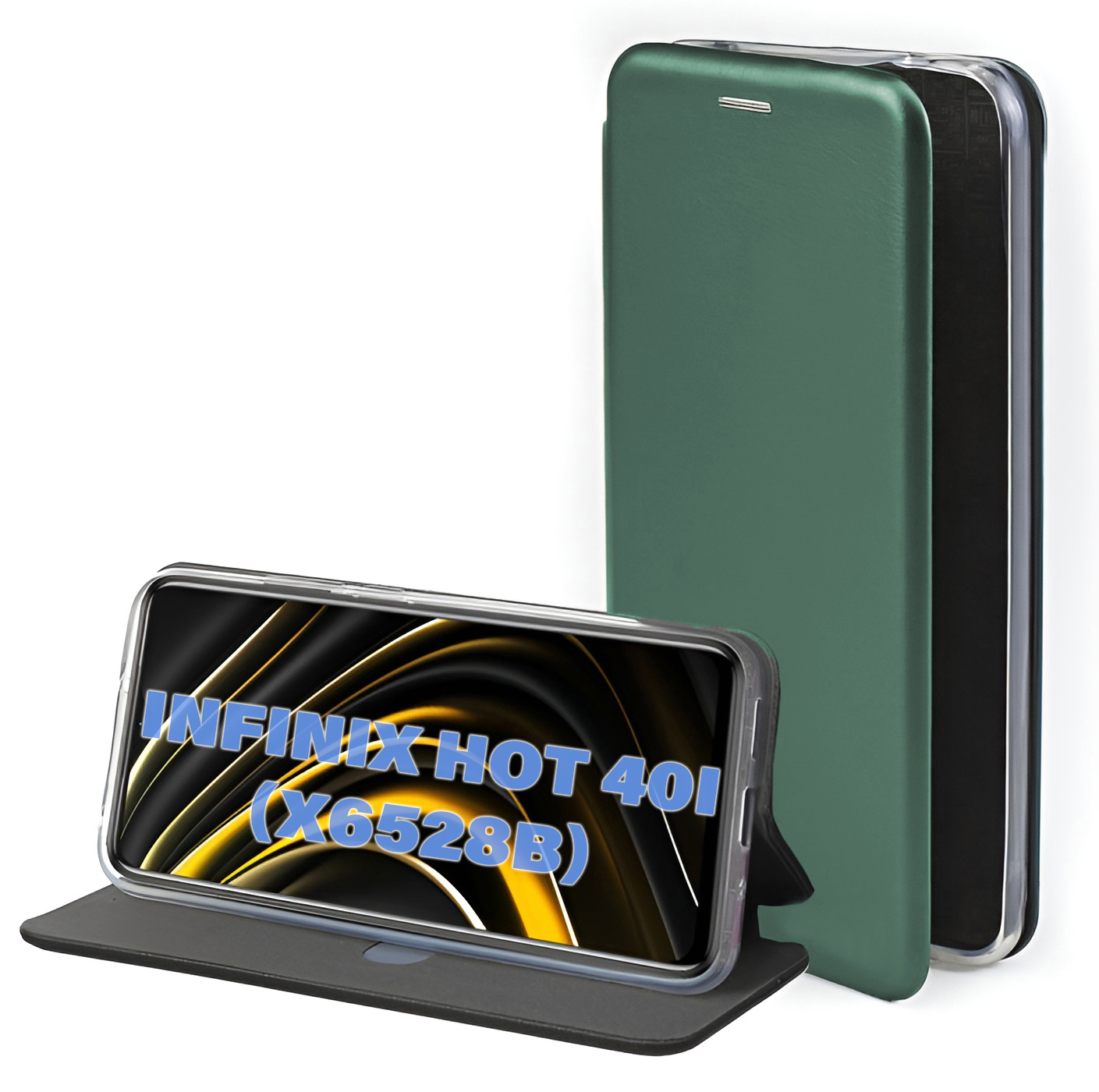 Чехол для смартфона BeCover Exclusive for Infinix Hot 40i (X6528B) Dark Green (711232) - Фото 1