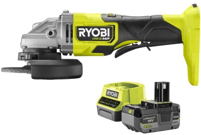 Болгарка Ryobi ONE+ НР RAG18X-1C40S - Фото 1
