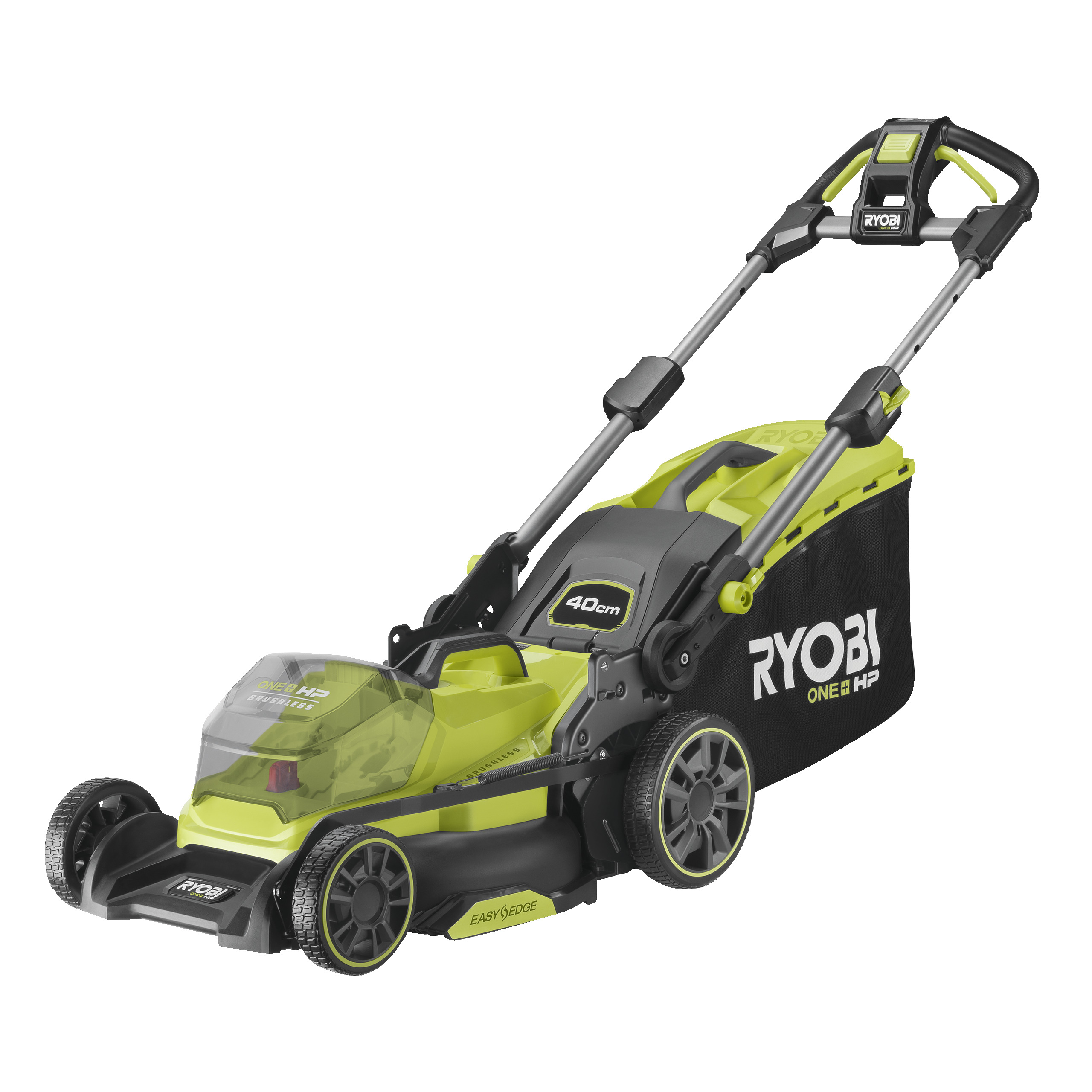Газонокосилка аккумуляторная Ryobi ONE+ RY18LMX40B-0 (без АКБ и ЗУ) - Фото 1