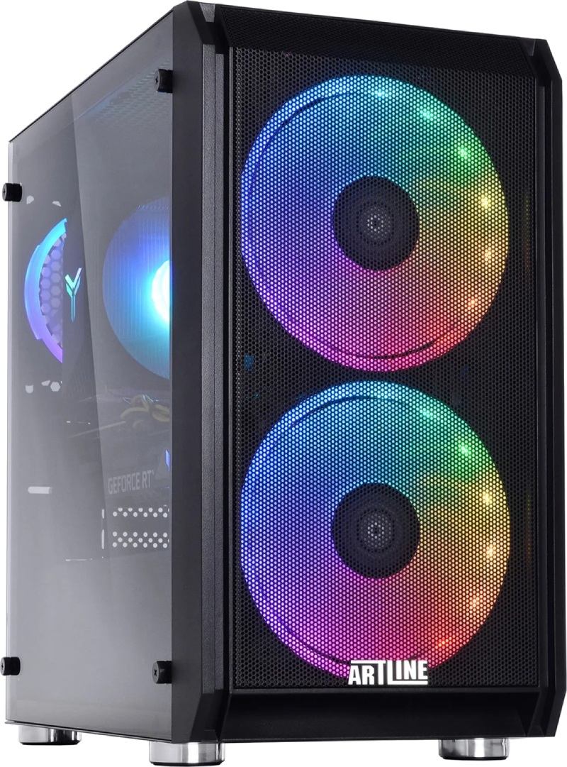 Купити Системний блок QUBE QB Ryzen 5 5500 RTX 5060 8GB NM 3220 (Ryzen55500RTX50608GBNM3220) - Фото 1 Системний блок QUBE QB Ryzen 5 5500 RTX 5060 8GB NM 3220 (Ryzen55500RTX50608GBNM3220) - Фото 1