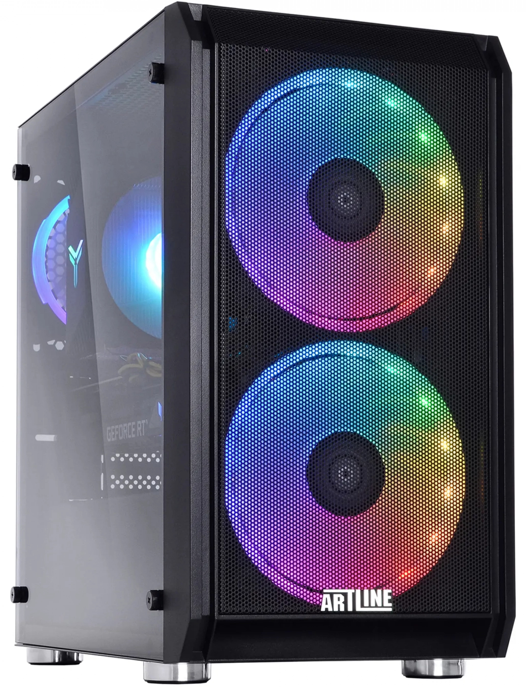 Системный блок QUBE QB Ryzen 5 5600 RTX 5050 8GB NM 321010Win (Ryzen55600RTX50508GBNM321010Win) - Фото 1